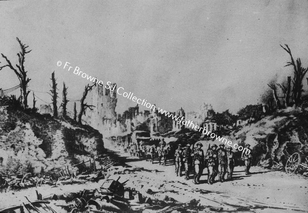 DRAWING ARMY IN RETREAT